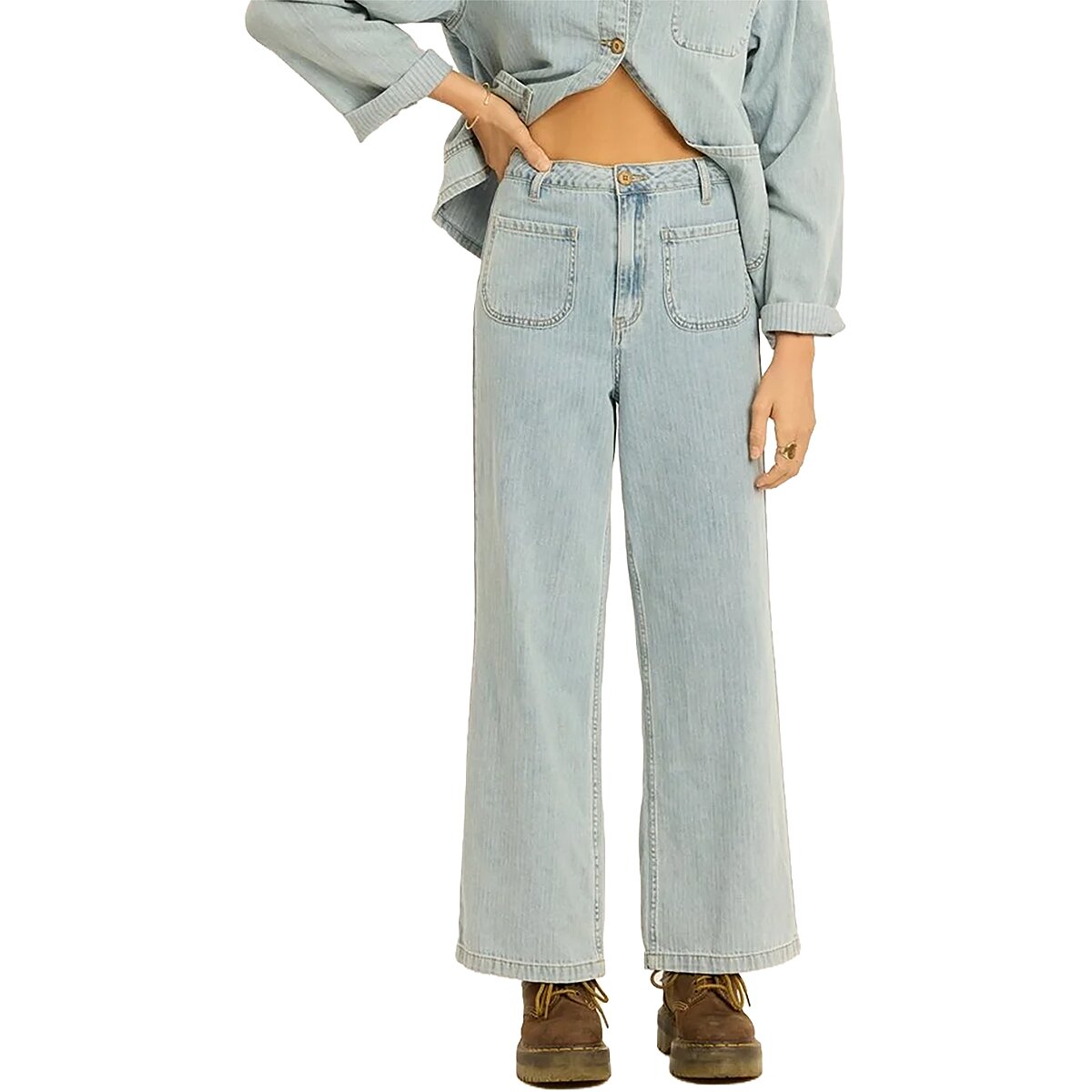 Sisstr Revolution Sisstr Revolution Danny High Waist Denim Pant - Women's Baja Blue, 25