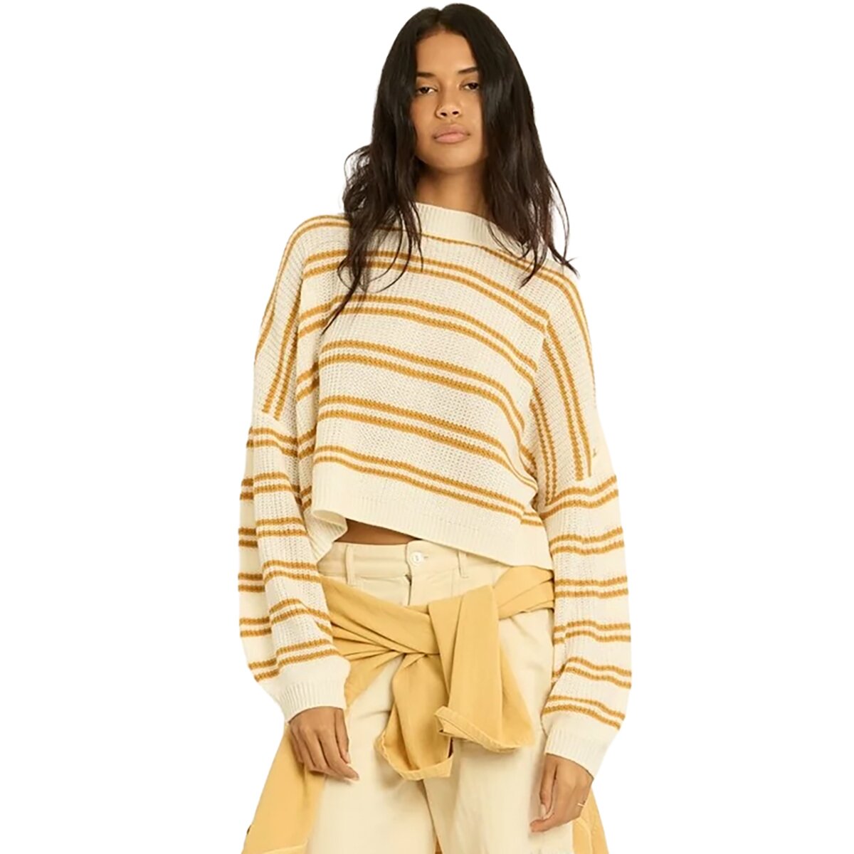 Image of Sisstr Revolution Morning Swell Crew Sweater - Women's Sea Salt, M