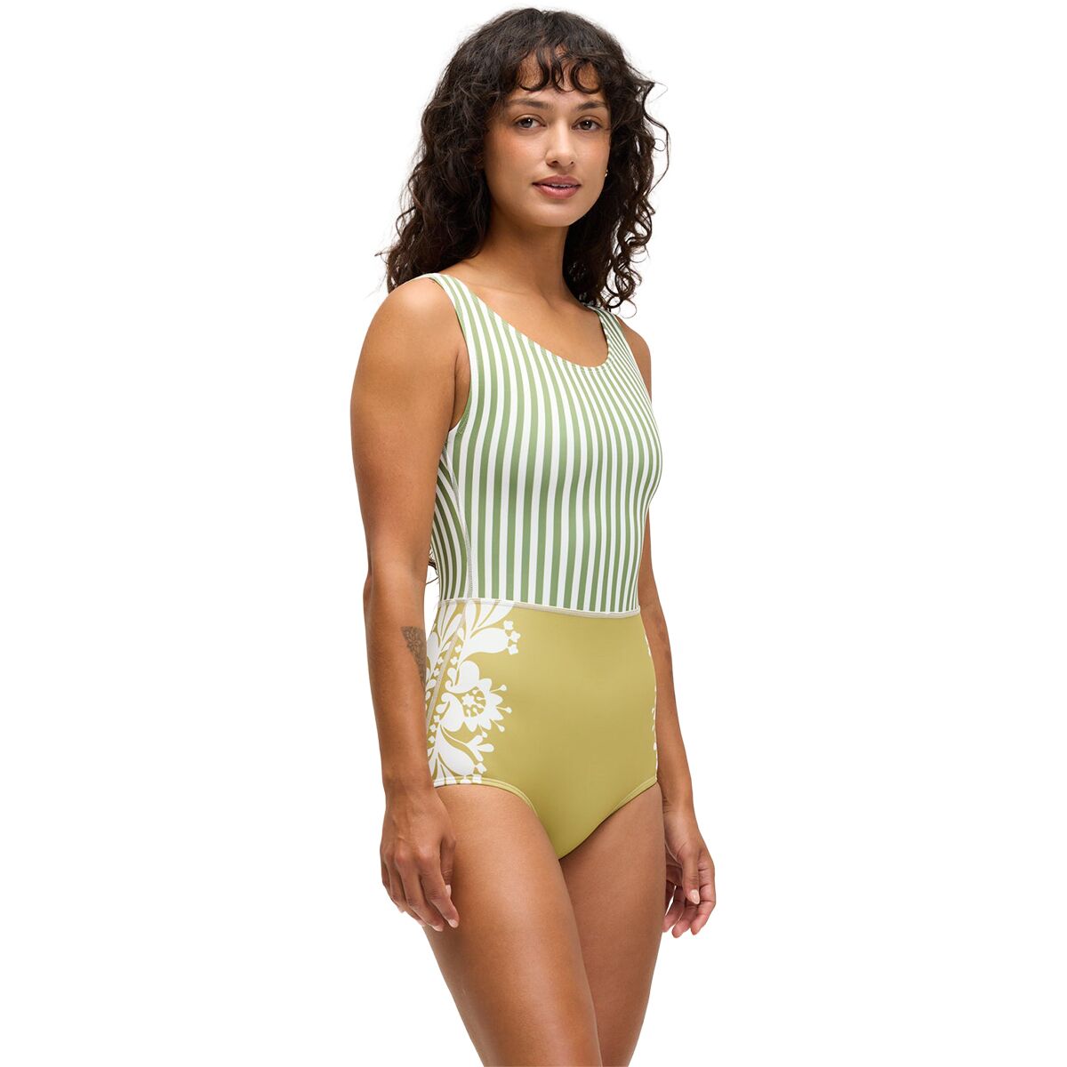 Image of Seea Swimwear Lido One-Piece Swimsuit - Women's Sun Petals (RC-SKIN), S