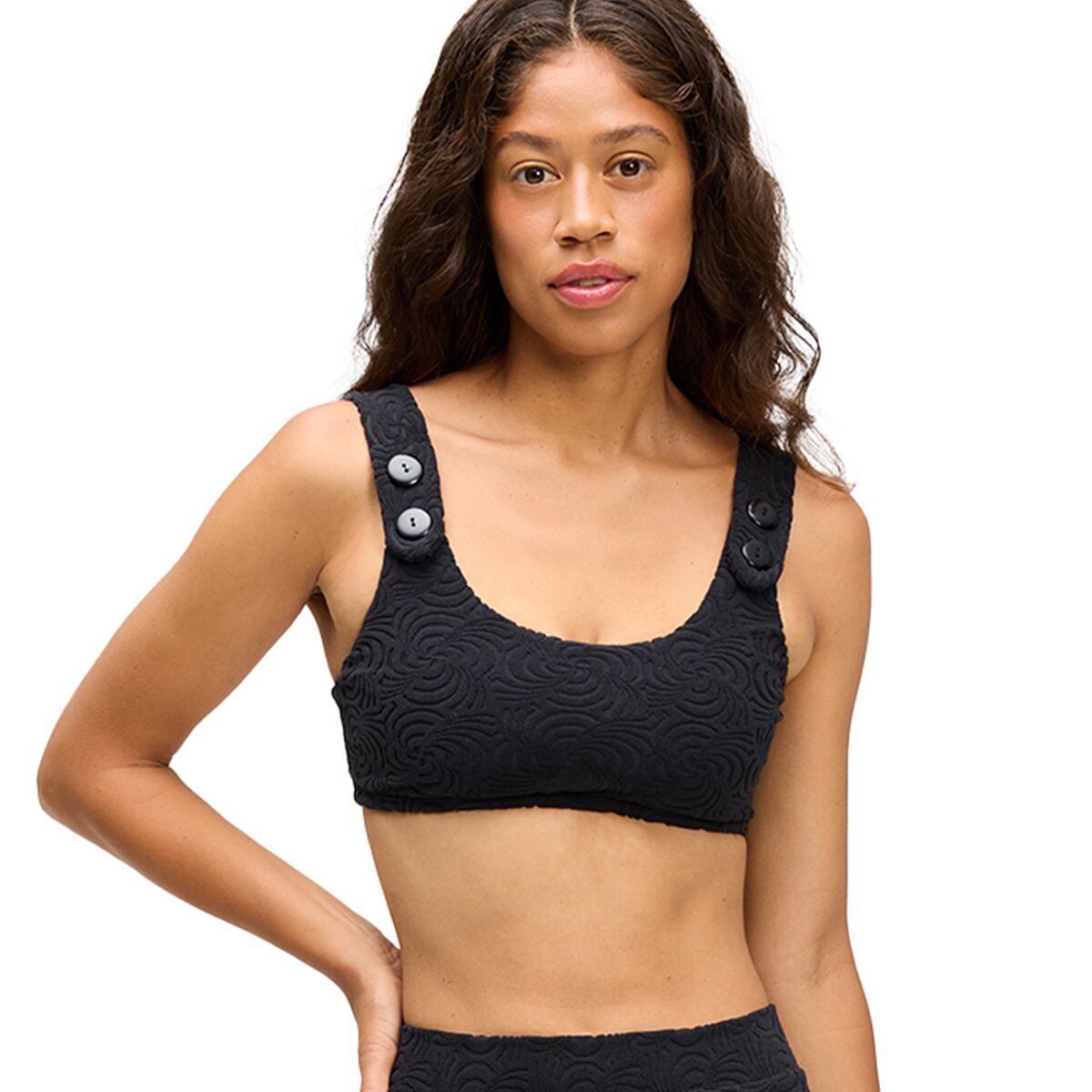 Image of Seea Swimwear Georgia Bikini Top - Women's Sunray Black, S