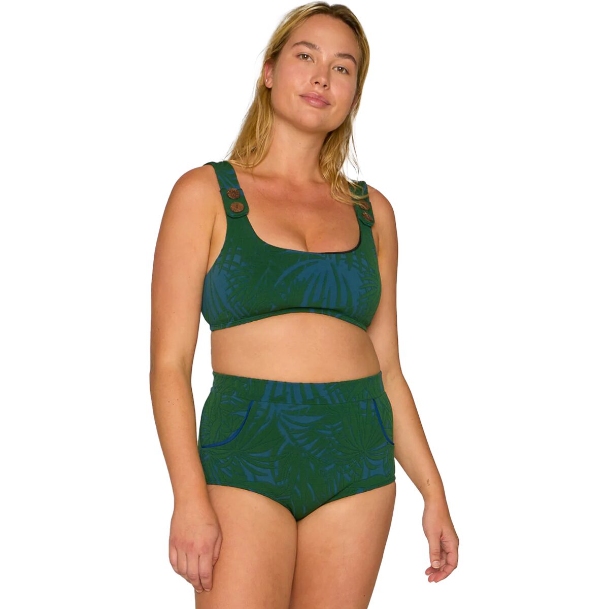 Seea Swimwear Georgia High Waist Bikini Bottom - Women's