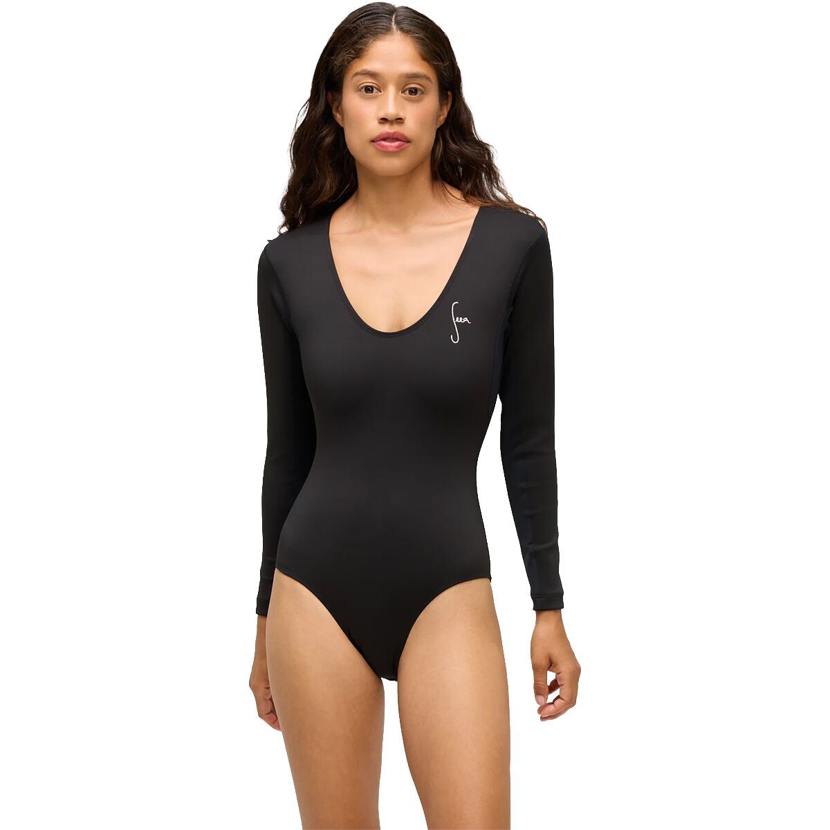 Image of Seea Swimwear Harper Surf Suit - Women's Black (C-SKIN), S