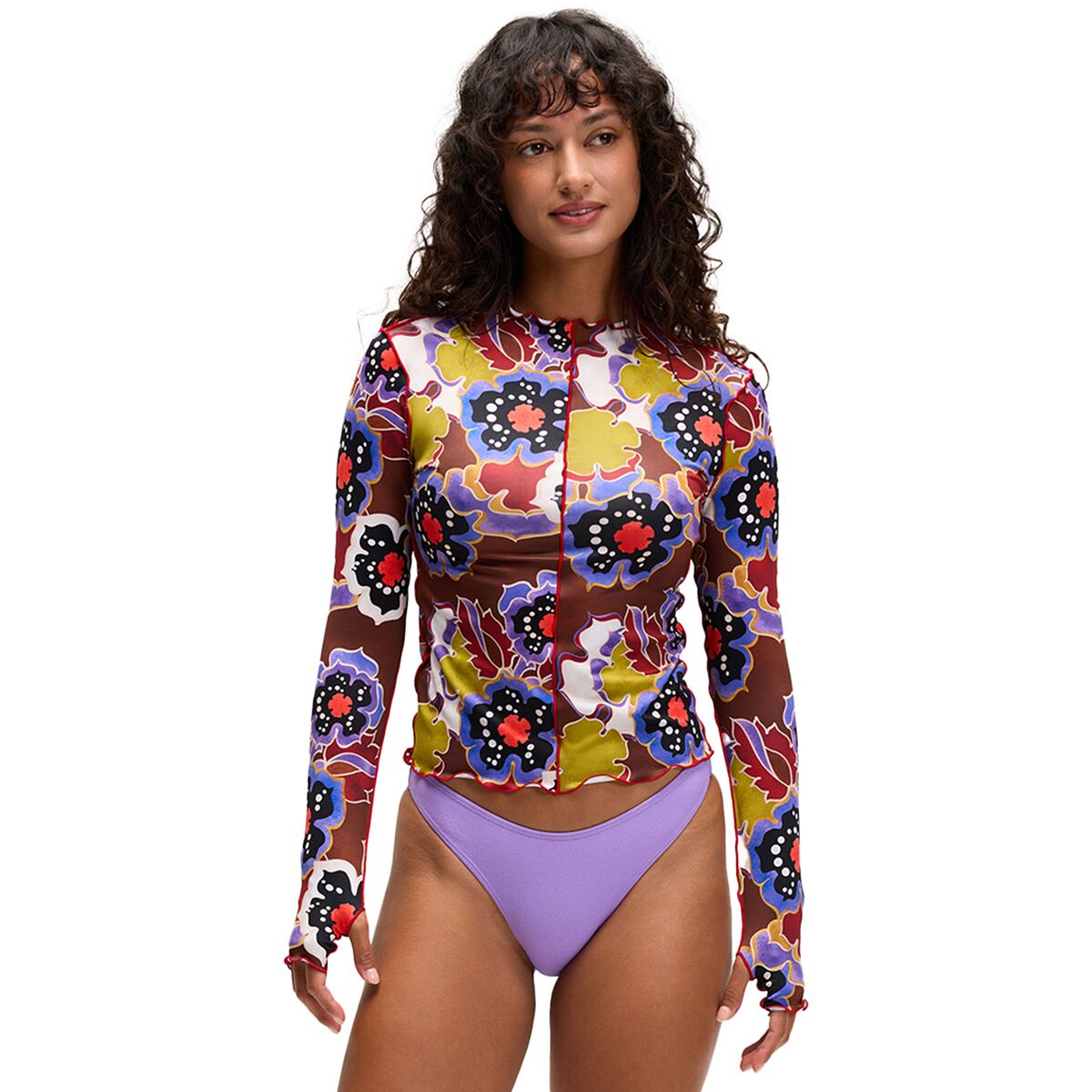 Seea Swimwear Seea Swimwear Sila Top - Women's Anemone (Soft Tricot), XS