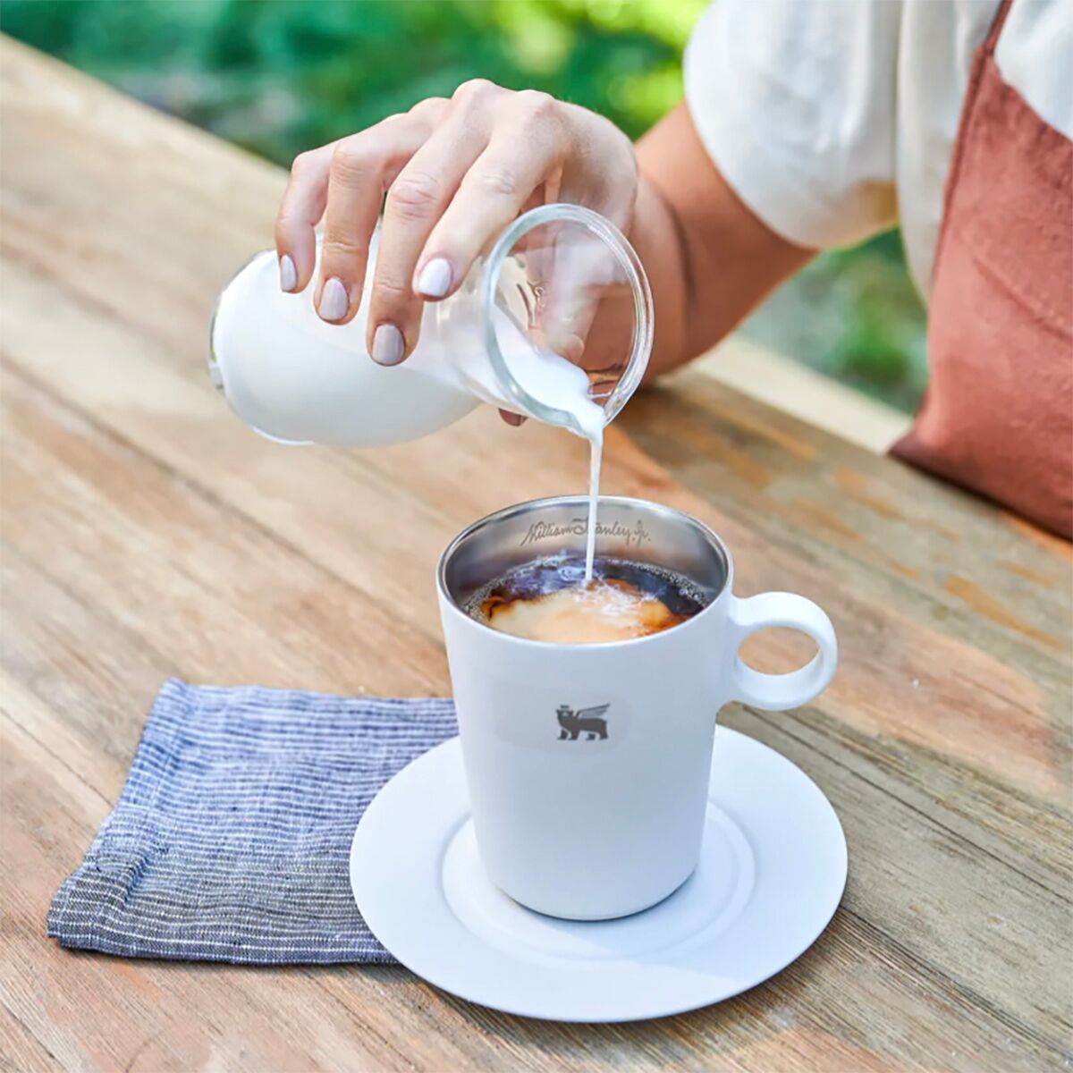 Stanley The DayBreak 3oz Espresso Cup & Stillness Saucer - Hike & Camp