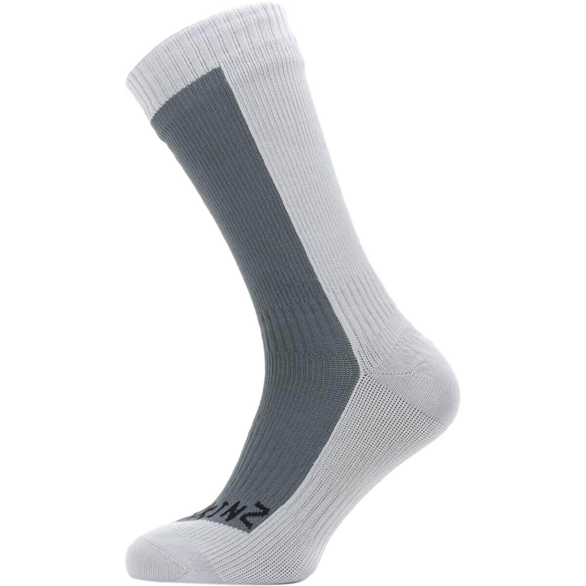 SealSkinz SealSkinz Waterproof Cold Weather Mid Length Sock - Men's Grey, S