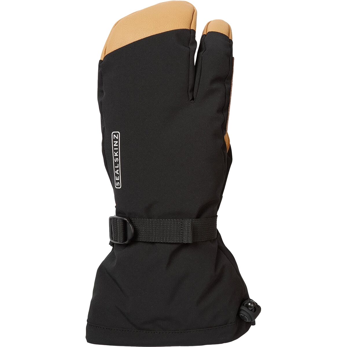 Image of SealSkinz Congham WP Thermal Ski Split Finger Mitten - Men's Black, S