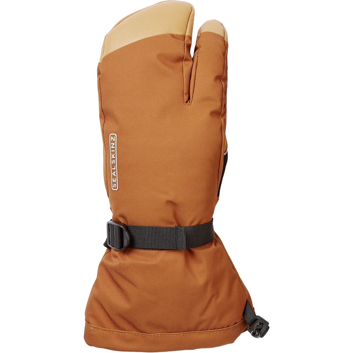 SealSkinz SealSkinz Congham WP Thermal Ski Split Finger Mitten - Men's Orange, XL