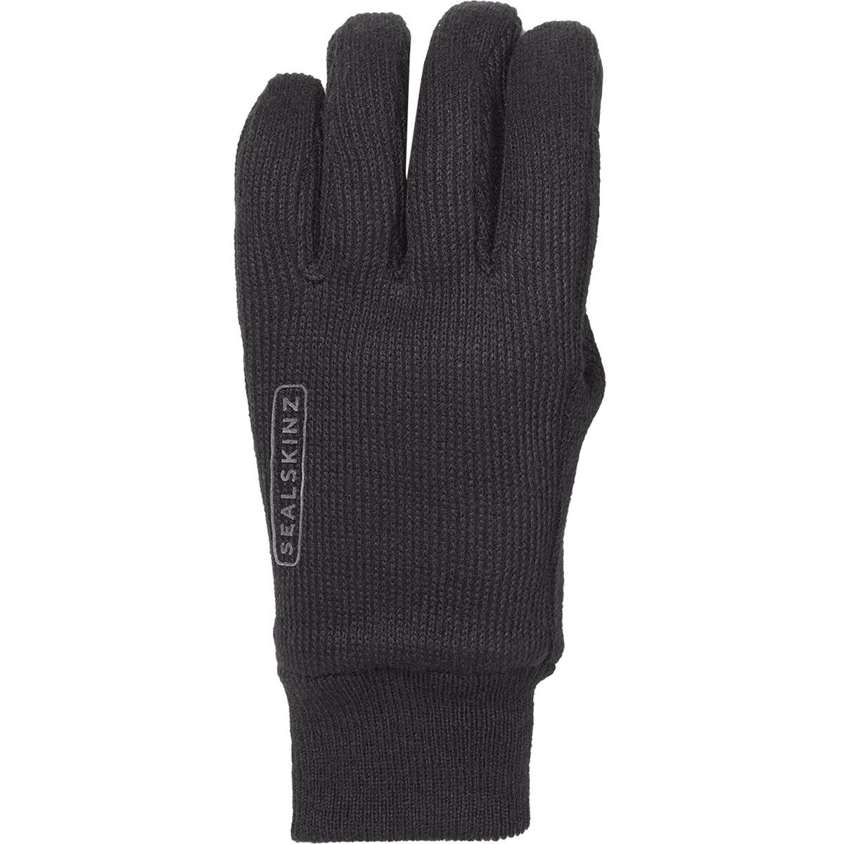 Image of SealSkinz Necton Windproof All Weather Knitted Glove Black, M