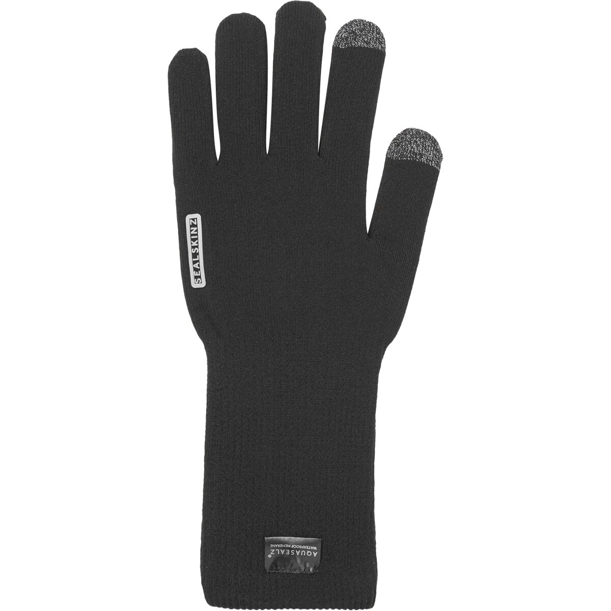 Image of SealSkinz Skeyton WP All Weather Ultra Grip Knitted Gauntlet - Men's Black, XL