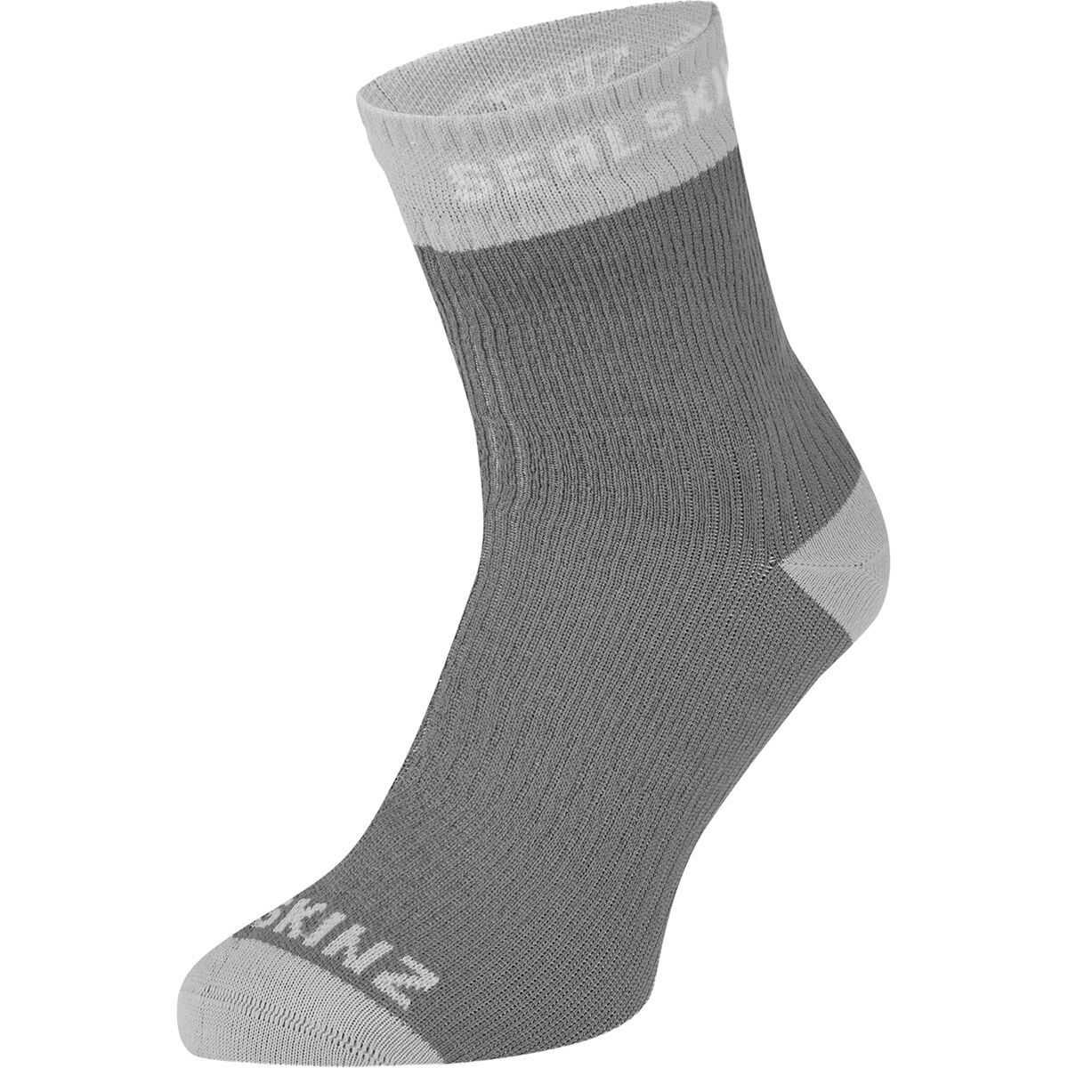 Image of SealSkinz Wretham WP Warm Weather Ankle Length Sock Grey, M
