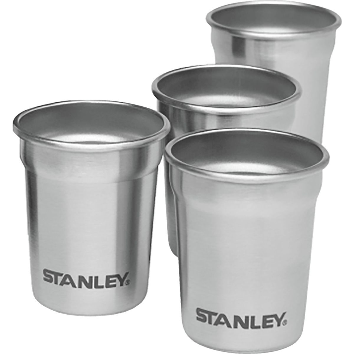 Stanley Adventure Pre-Party Stainless Steel Shotglass + Flask Set - Polar 