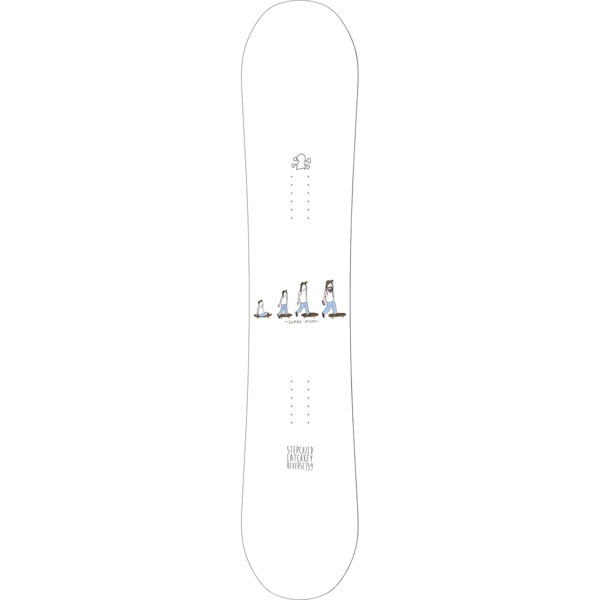 送料無料【新品】16-17 STEPCHILD LATCHKEY CAMBER/ Stepchild Snowboards Latchkey Snowboard - Snowboard