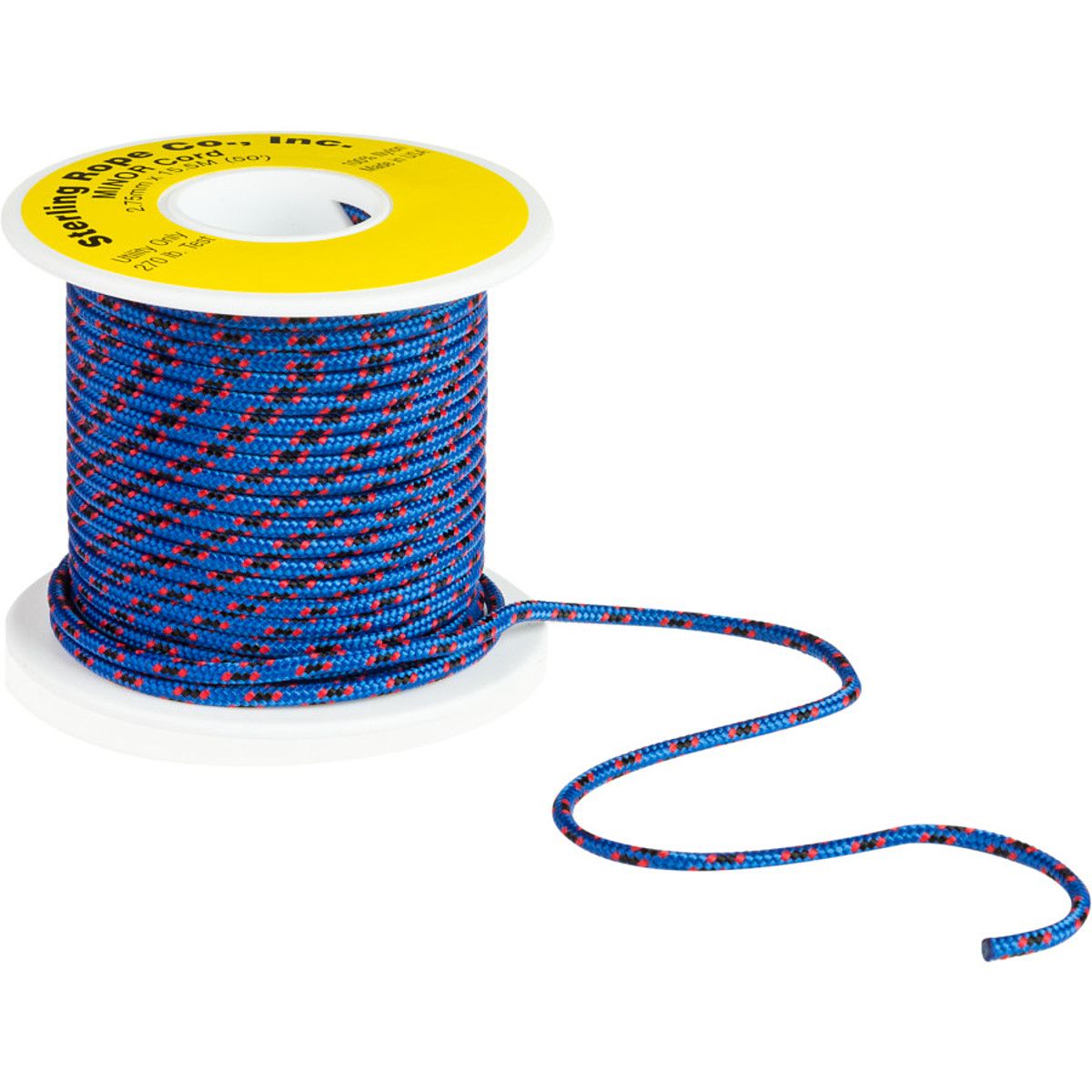 Sterling Minor Cord Mini Spool Blue, 15.5m (50ft)