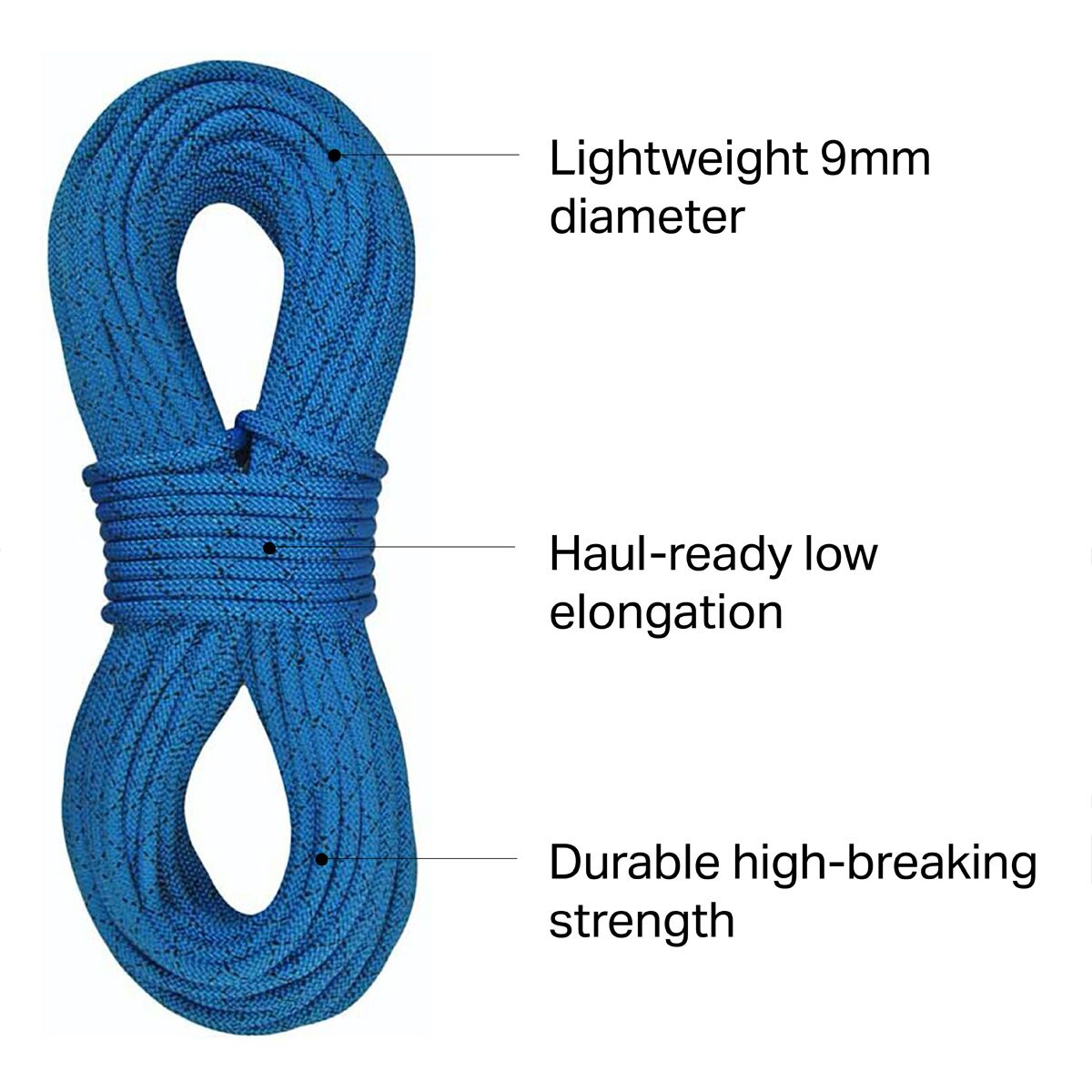Sterling HTP Static Canyoneering Rope - 9mm - Climb