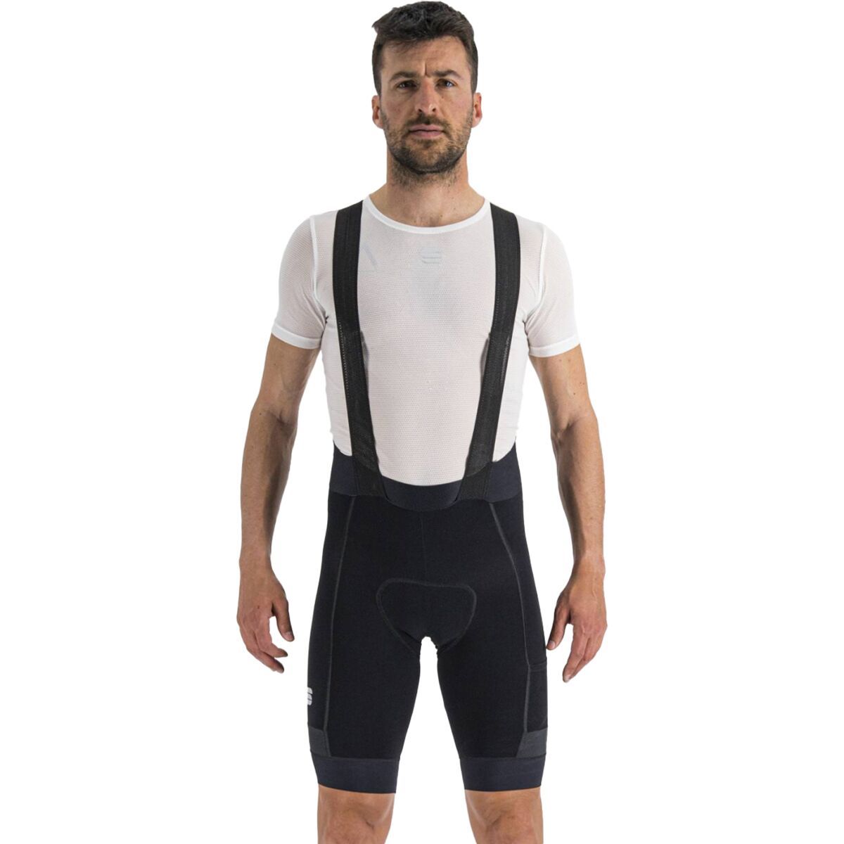 Sportful Supergiara Bib Short - Men's Black/Black, XL