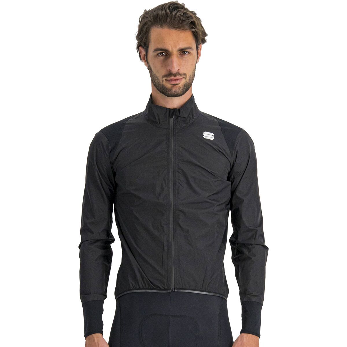 Image of Sportful Hot Pack Norain Jacket - Men's Black, 3XL