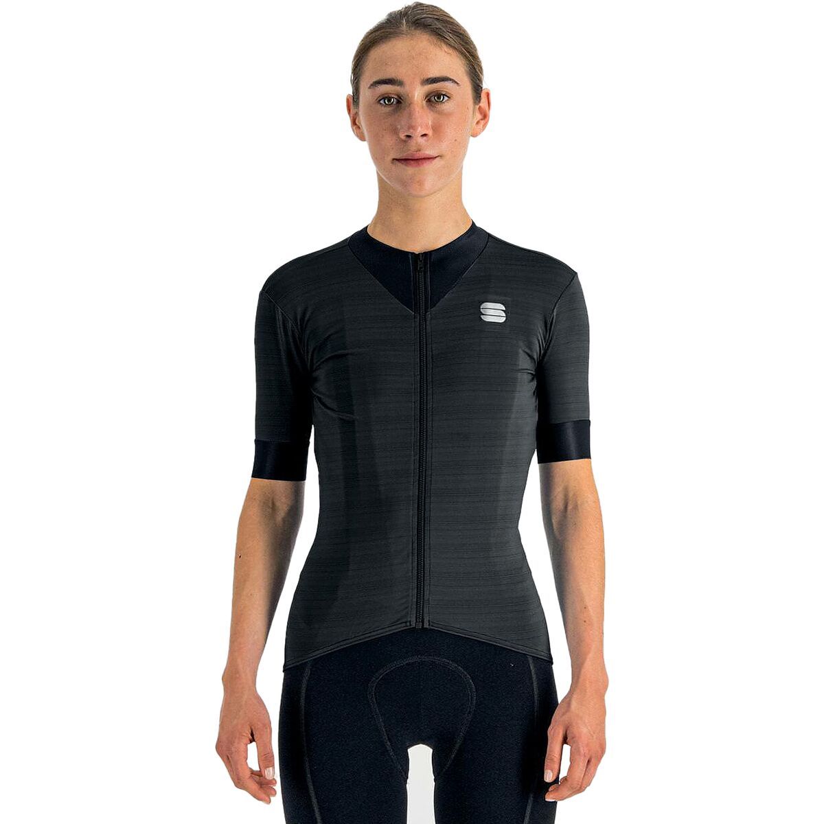 Image of Sportful Kelly Short-Sleeve Jersey - Women's Black, XS