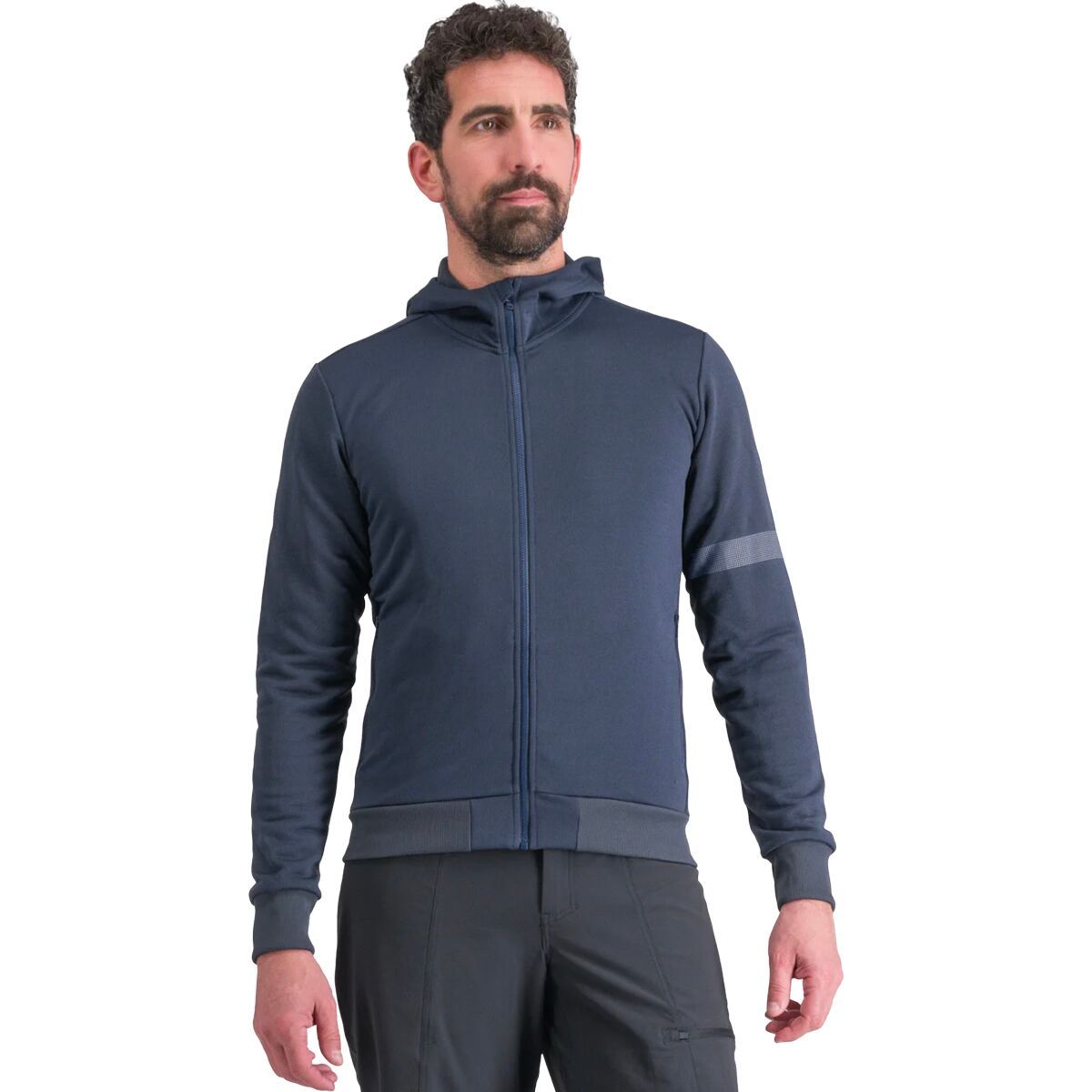 Image of Sportful Giara Hoodie - Men's Galaxy Blue, S