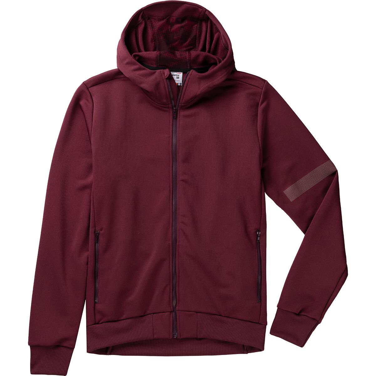 Image of Sportful Giara Hoodie - Men's Red Wine, L