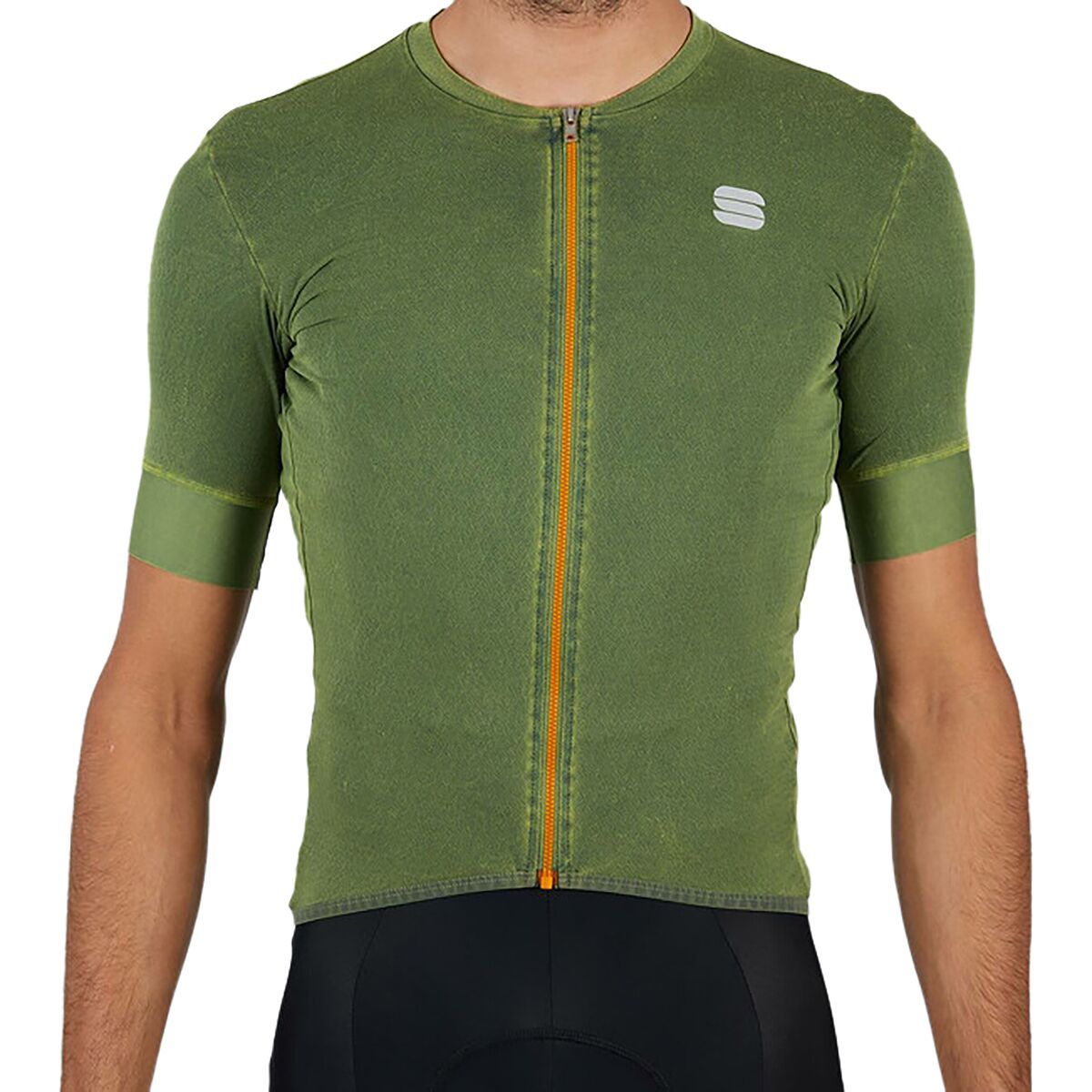 Sportful Monocrom Jersey - Men's Green Bootle, XL