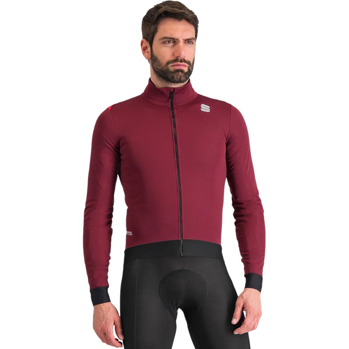 Image of Sportful Fiandre Medium Cycling Jacket - Men's Red Wine, XXL