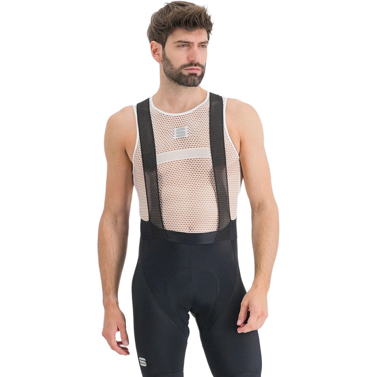 Sportful 2nd Skin Mesh Sleeveless Top - Men's White, XXL