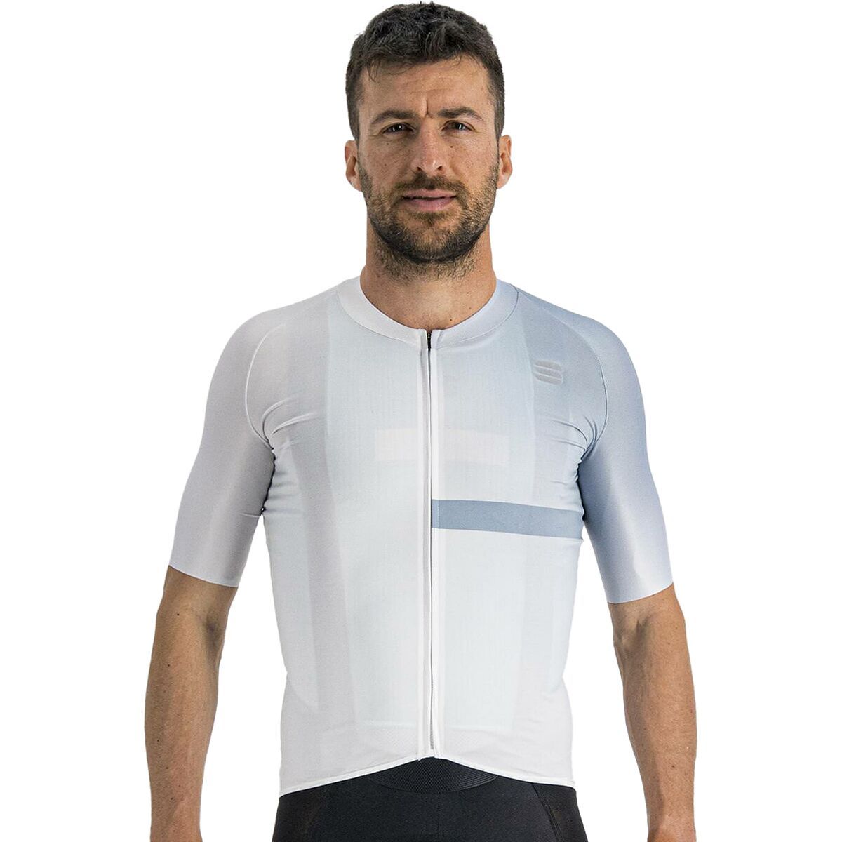 Sportful Bomber Jersey - Men's Ice Gray/Ash Gray, M