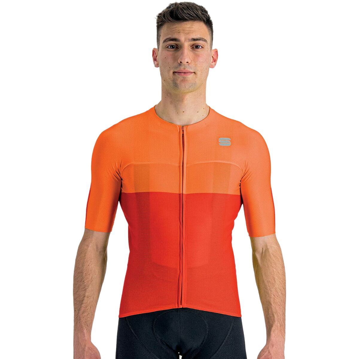 Sportful Light Pro Jersey - Men's Chili Red/Carrot, 3XL