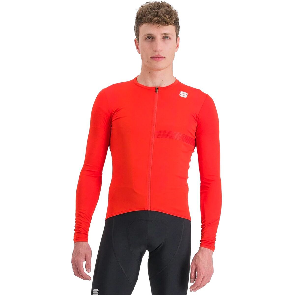 Sportful Matchy Long-Sleeve Jersey - Men's Chili Red, 3XL