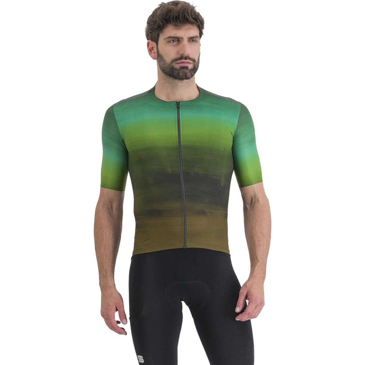 Sportful Flow Supergiara Jersey - Men's Leather Jade Cream, 3XL