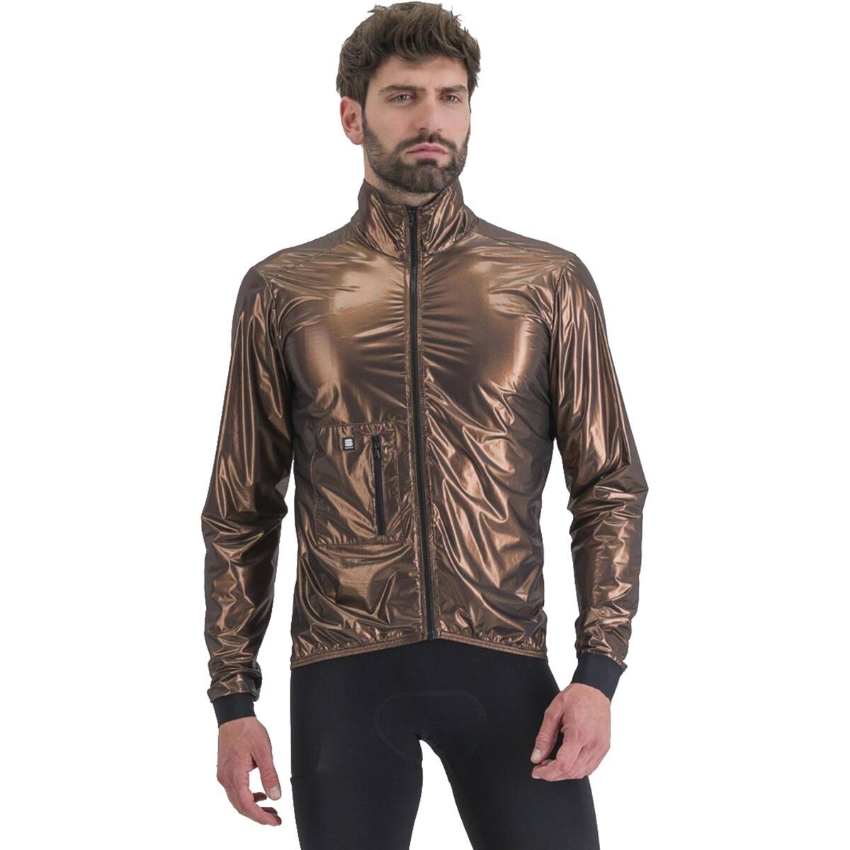 Sportful Giara Packable Jacket - Men's Metal Bronze, S