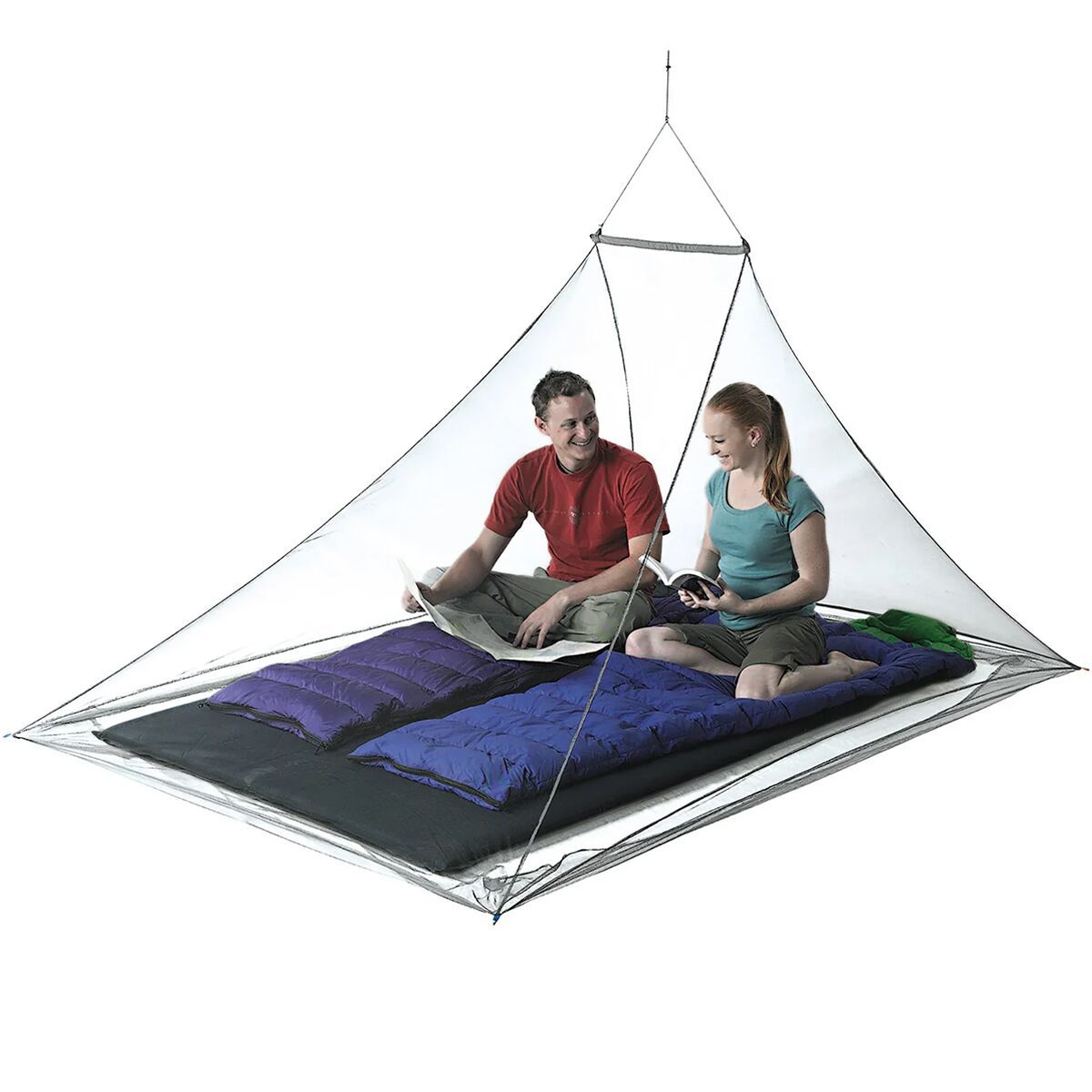 Sea To Summit Nano Pyramid Shelter with Insect Shield One Color, Single