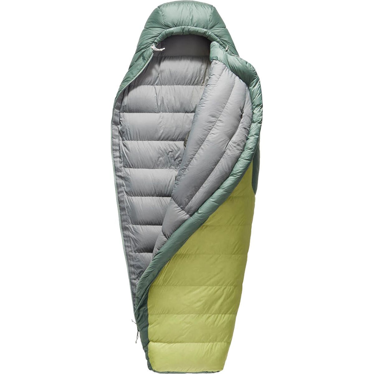 Image of Sea To Summit Ascent Sleeping Bag: 30F Down - Women's Celery Green, Long