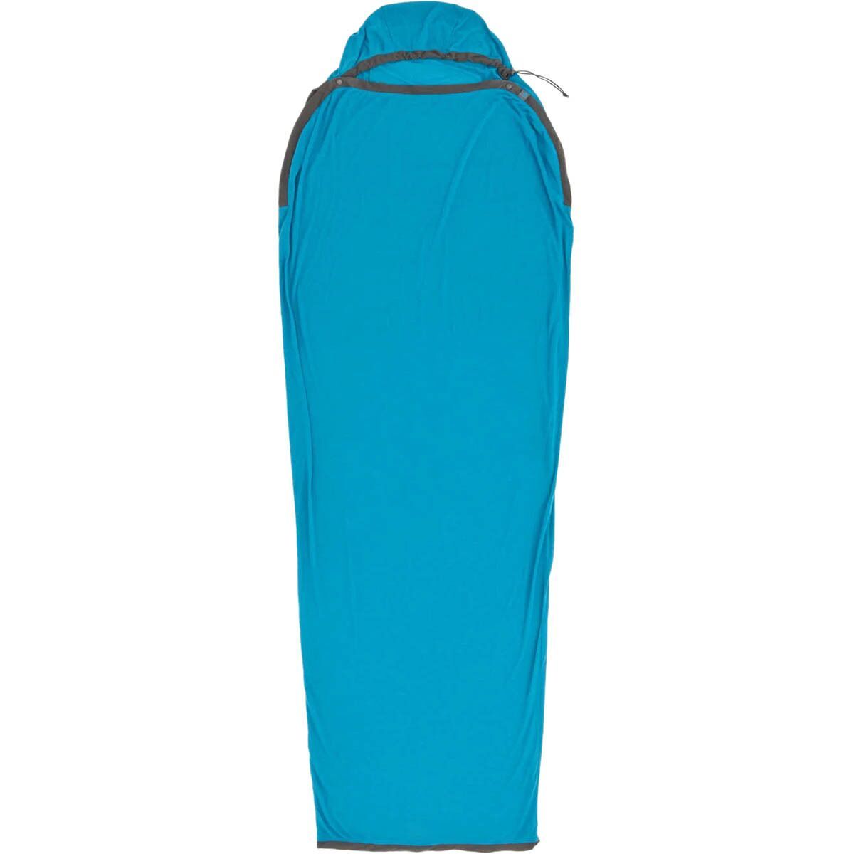 Sea To Summit Breeze Mummy Sleeping Bag Liner with Insect Shield TurkishTile Blue