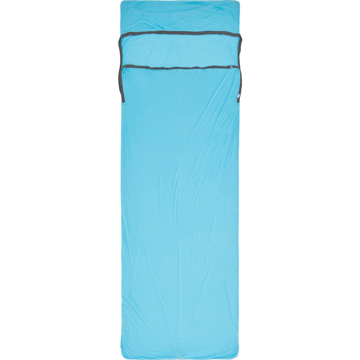 Image of Sea To Summit Breeze Sleeping Bag Liner Atoll Blue, Rectangular w/ Pillow Sleeve
