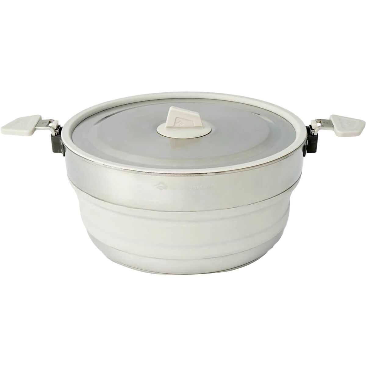 Image of Sea To Summit Detour Stainless Steel Collapsible 5L Pot Moonstruck Grey, One Size