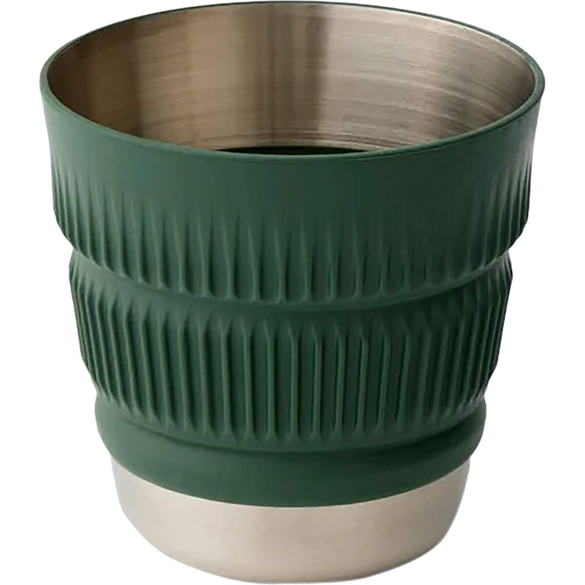 Image of Sea To Summit Detour Stainless Steel Collapsible Mug Laurel Wreath Green, One Size