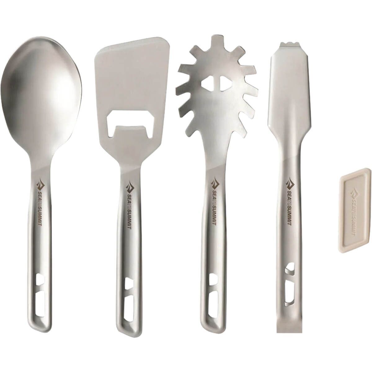 Image of Sea To Summit Detour Stainless Steel Utensil 4-Piece Set Silver, One Size
