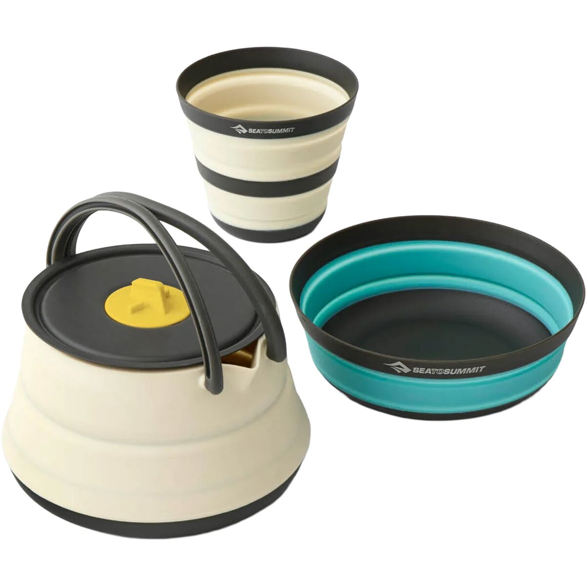 Sea To Summit Sea To Summit Frontier UL Collapsible Kettle 3-Piece Set - 1 Person One Color, One Size