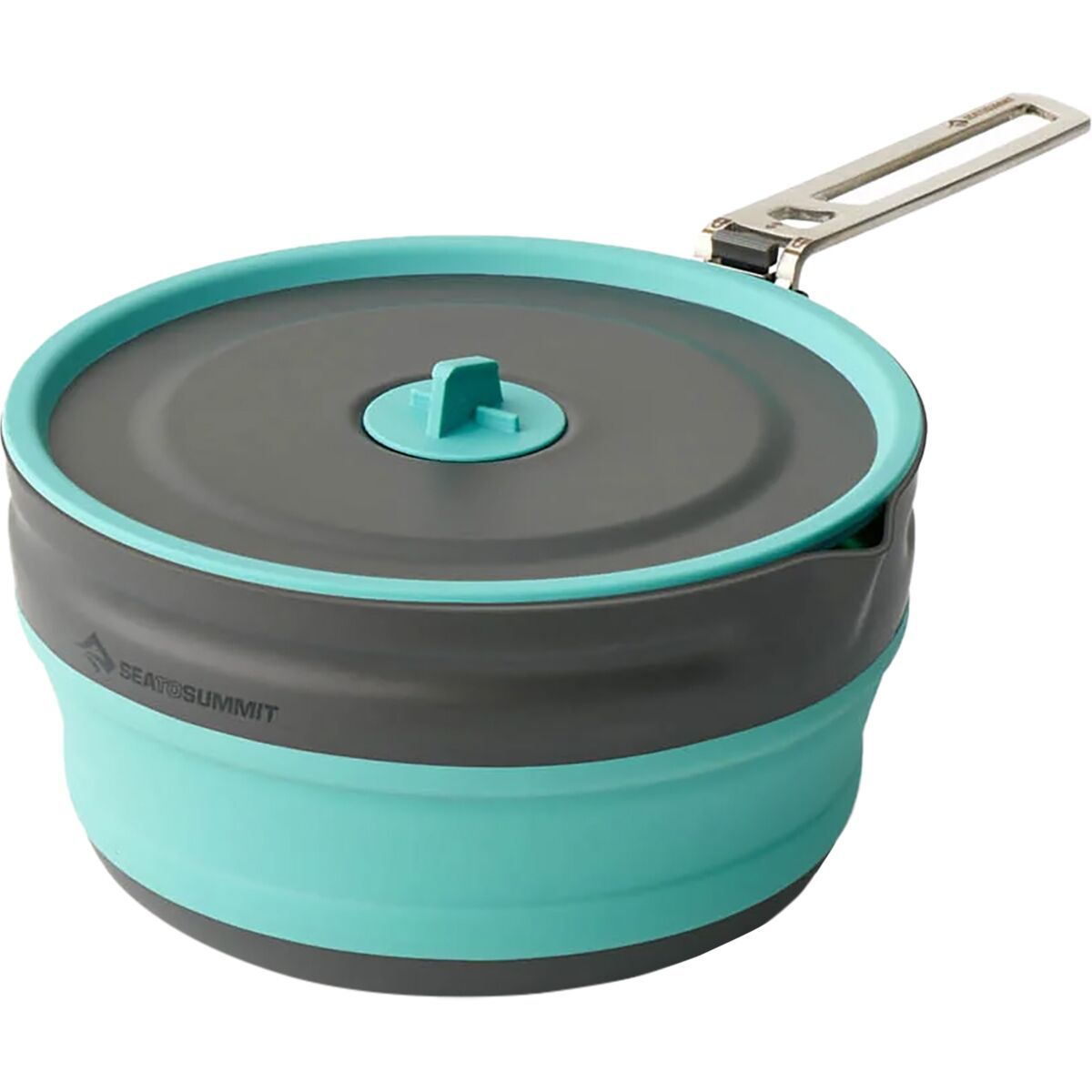 Image of Sea To Summit Frontier UL Collapsible Pouring 2.2L Pot Aqua Sea Blue, One Size