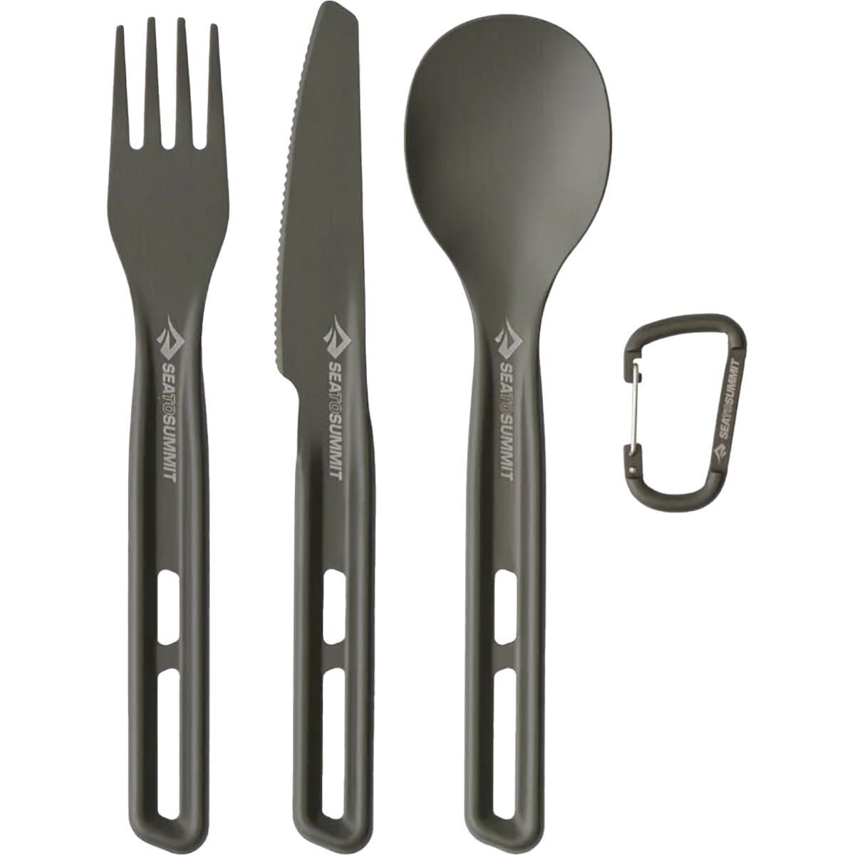 Sea To Summit Frontier UL Cutlery 3-Piece Set Grey, One Size