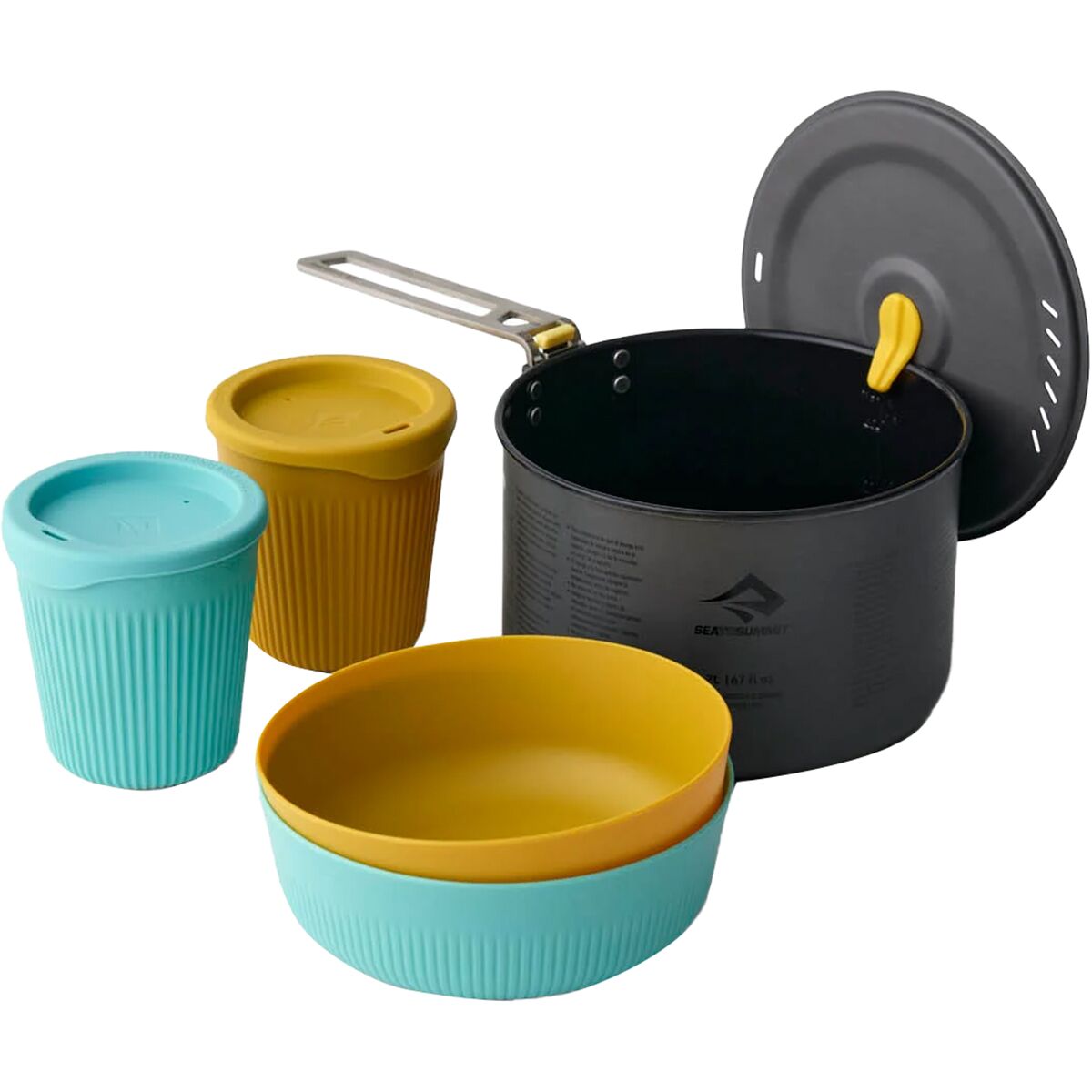 Image of Sea To Summit Frontier UL One Pot 5-Piece Multi-Cook Set - 2 Person One Color, One Size