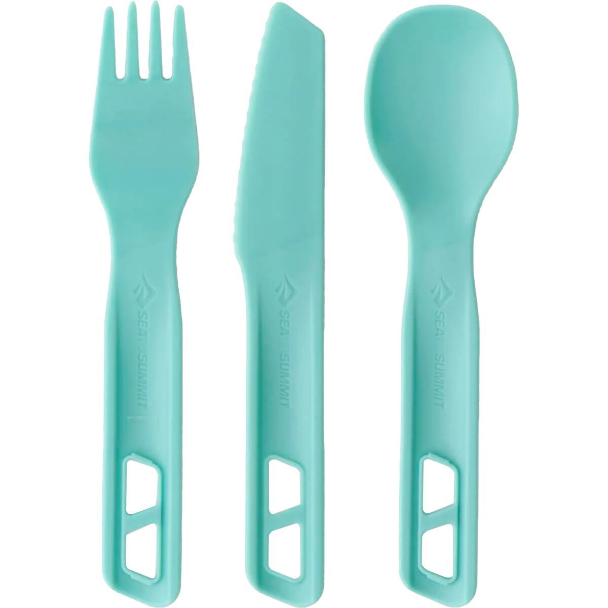 Image of Sea To Summit Passage Cutlery Set Aqua Sea Blue, 3-Piece