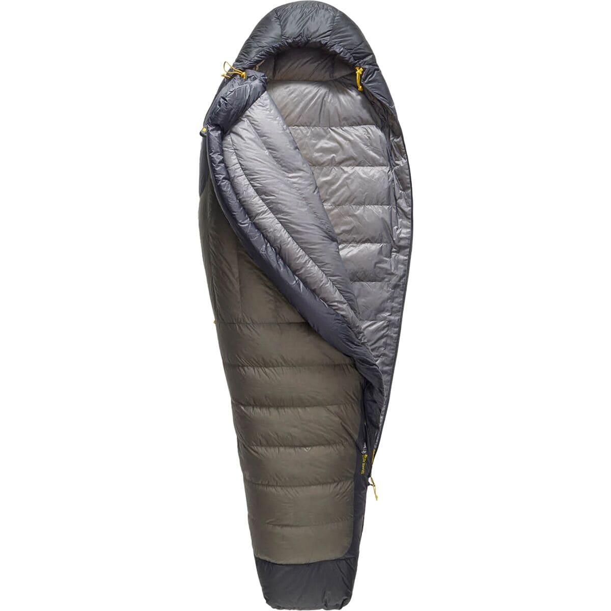 Image of Sea To Summit Spark Pro Sleeping Bag: 30F Down Beluga Black, Reg