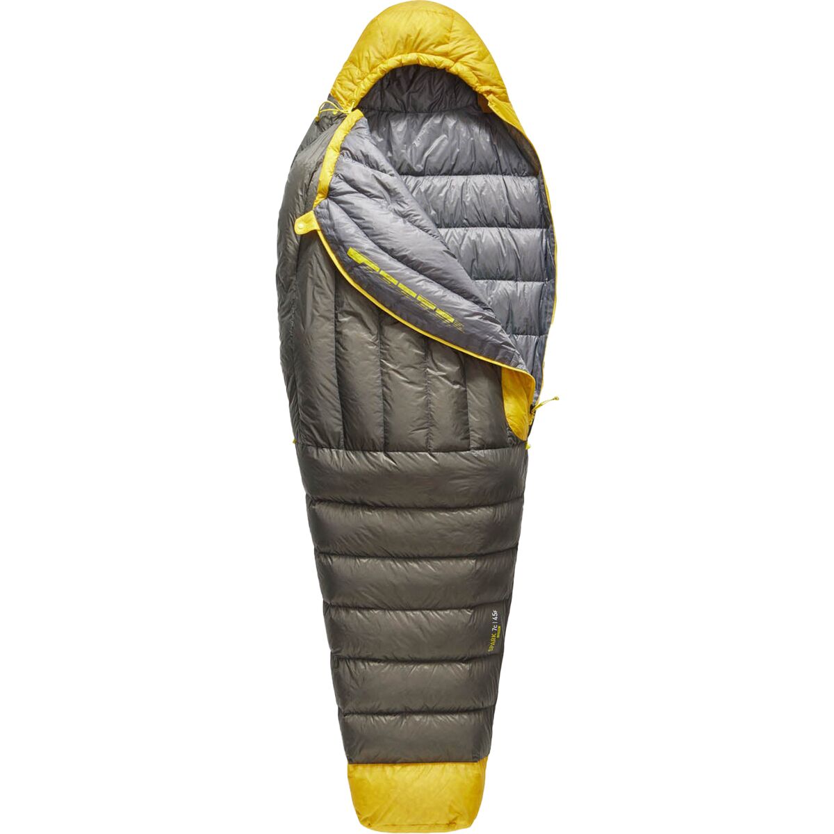 Sea To Summit Spark Sleeping Bag: 15F Down Beluga Black, Long