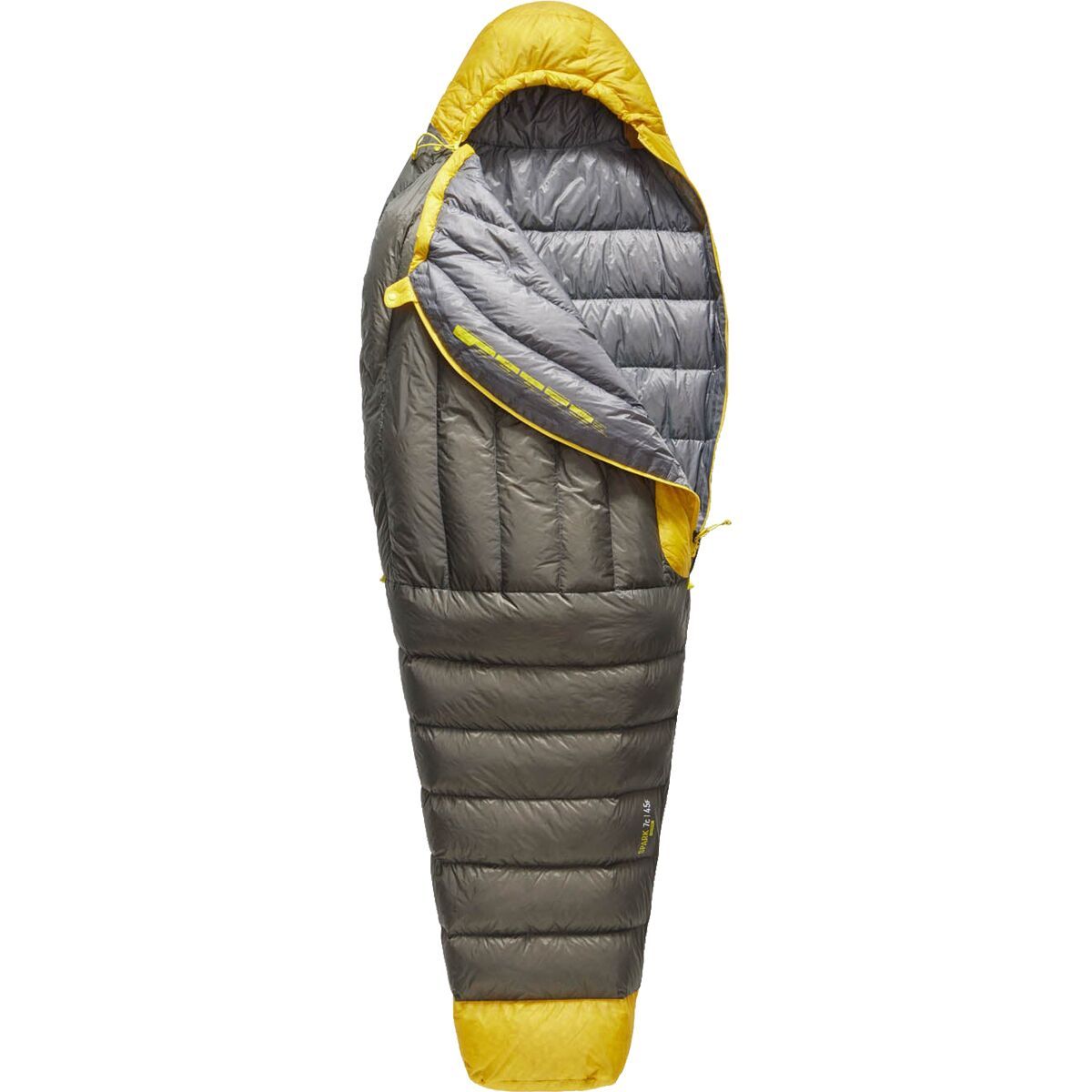 Image of Sea To Summit Spark Sleeping Bag: 15F Down Beluga Black, Reg