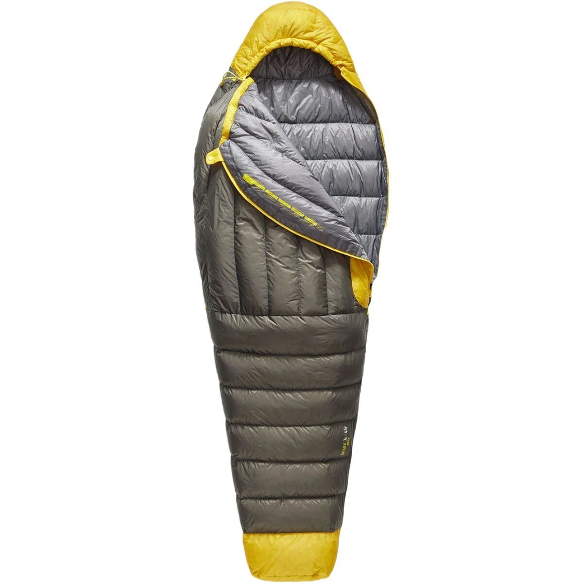 Image of Sea To Summit Spark Sleeping Bag: 30F Down Beluga Black, Long