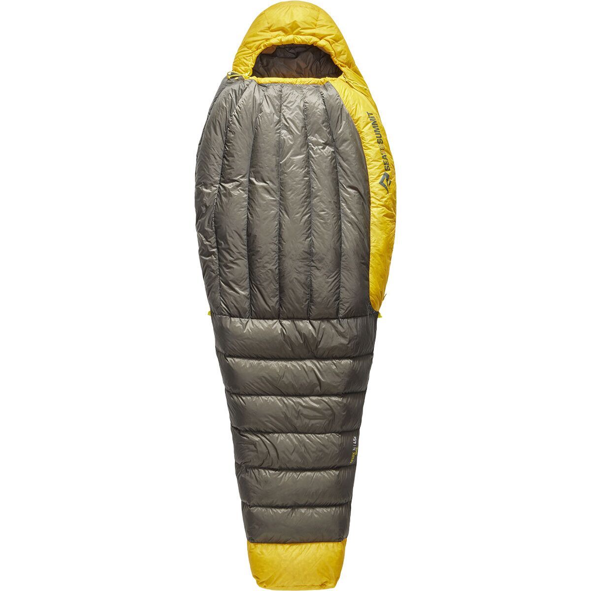Image of Sea To Summit Spark Sleeping Bag: 45F Down Beluga Black, Reg