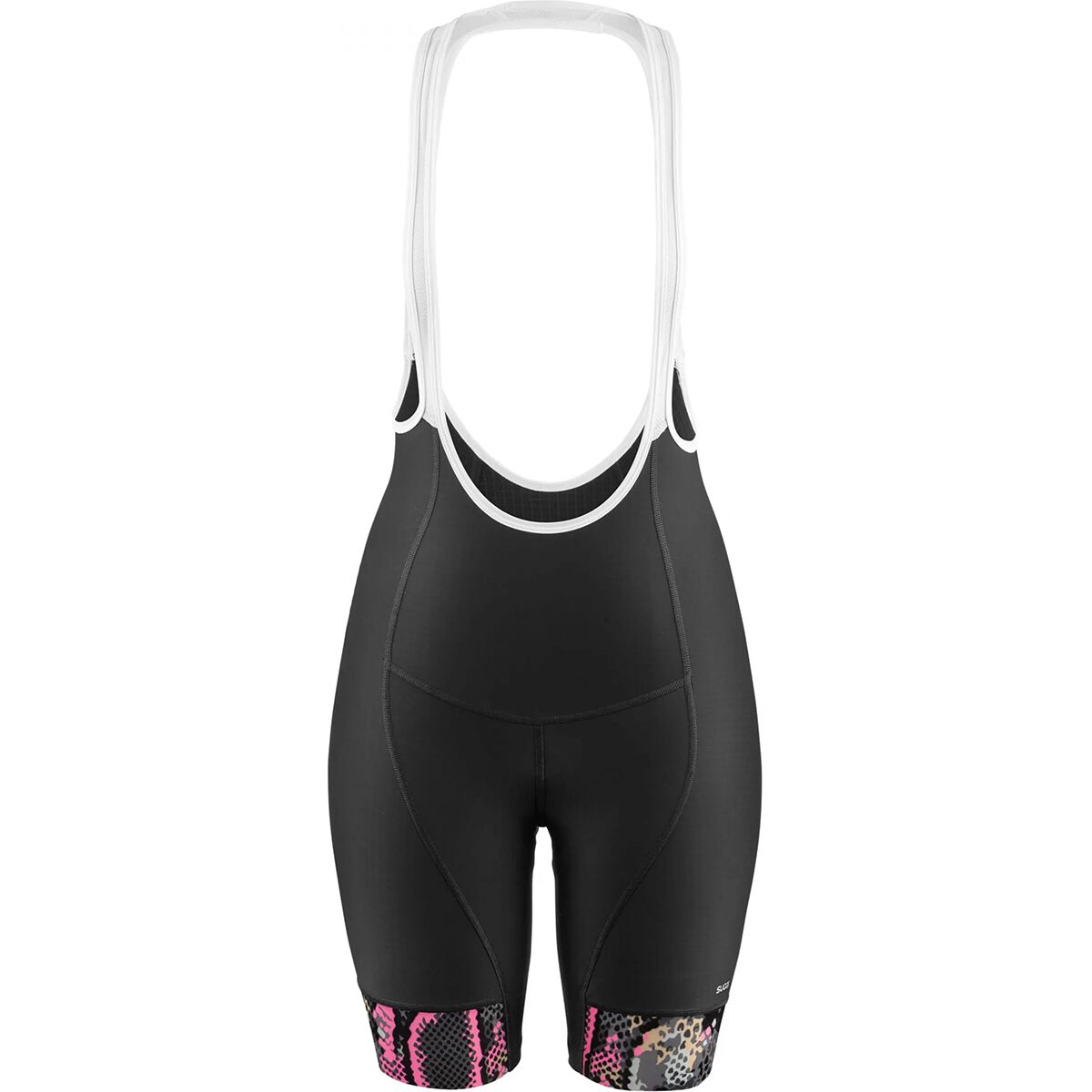 Image of SUGOi Evolution Print Bib Short - Women's Black/Snake, S