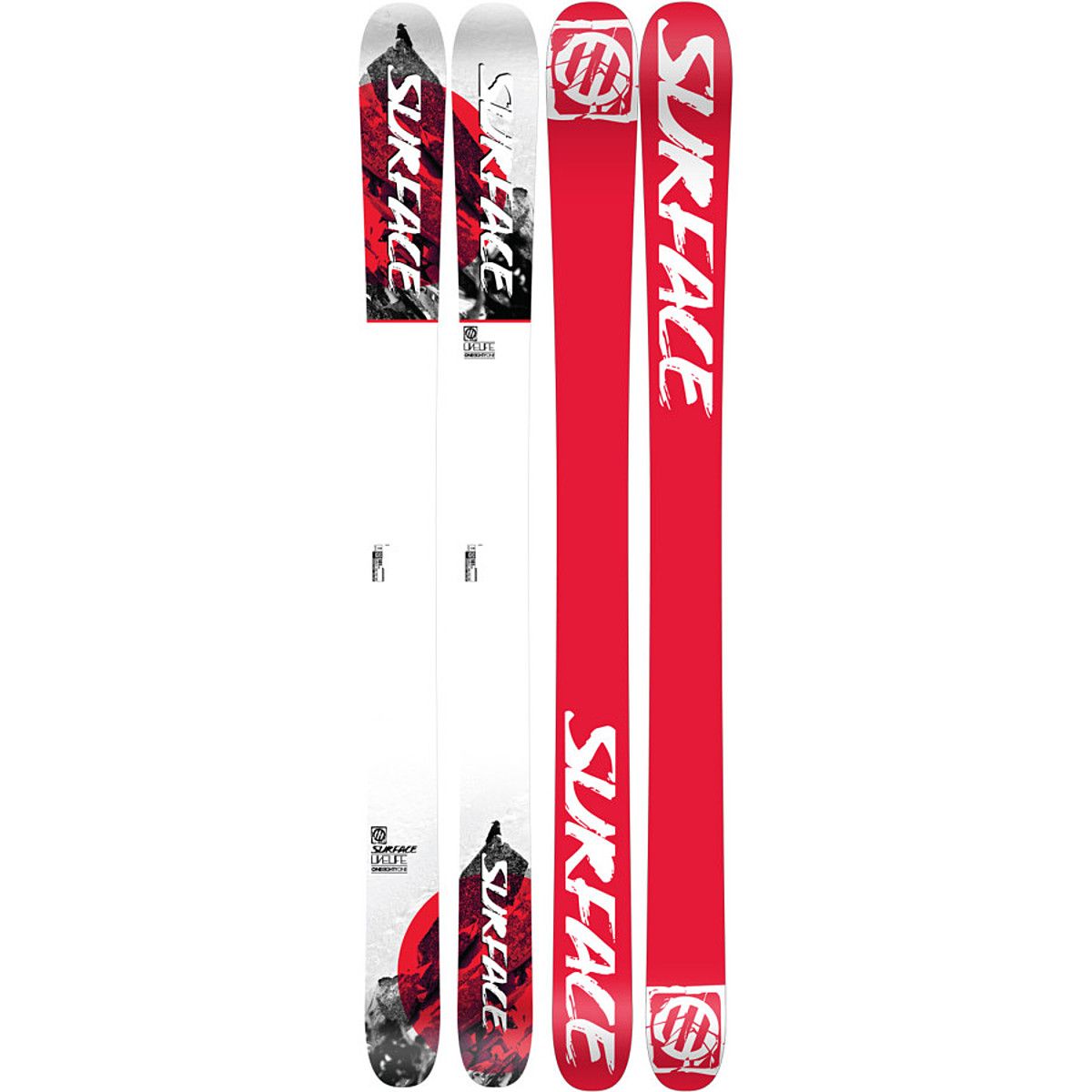 191cm SURFACE LIVE LIFE + Guardian + シール Surface Live Life Ski - Ski